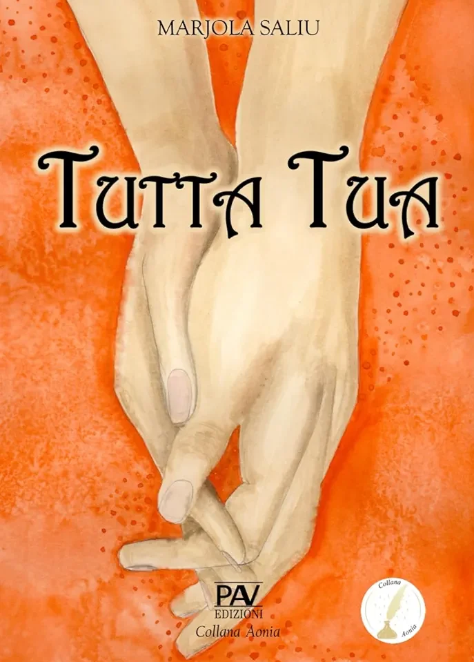 cover libro Tutta Tua Marjola Saliu. Disegno di Denisa Gjestila